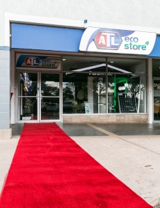 Outside the ATl Eco Store located in Lower Manor Park Plaza
